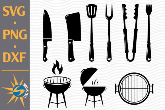 Download BBQ Tools Silhouette - Premium Resources