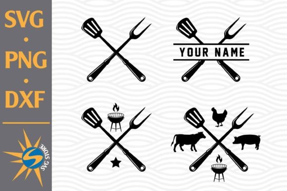 Download BBQ Tools Crossed - Premium Resources