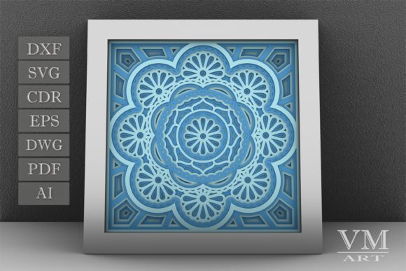 Download Layered Flower Paper Cut, Flower Mandala - Flower paper cut Collection